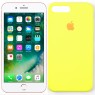 Чехол силиконовый для iPhone 7/8 Plus Лимонный