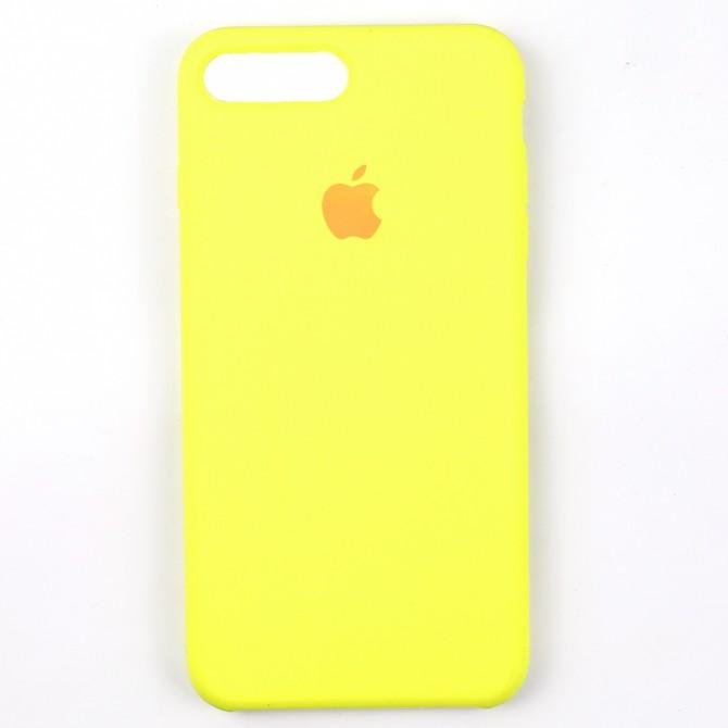 Чехол силиконовый для iPhone 7/8 Plus Лимонный-1