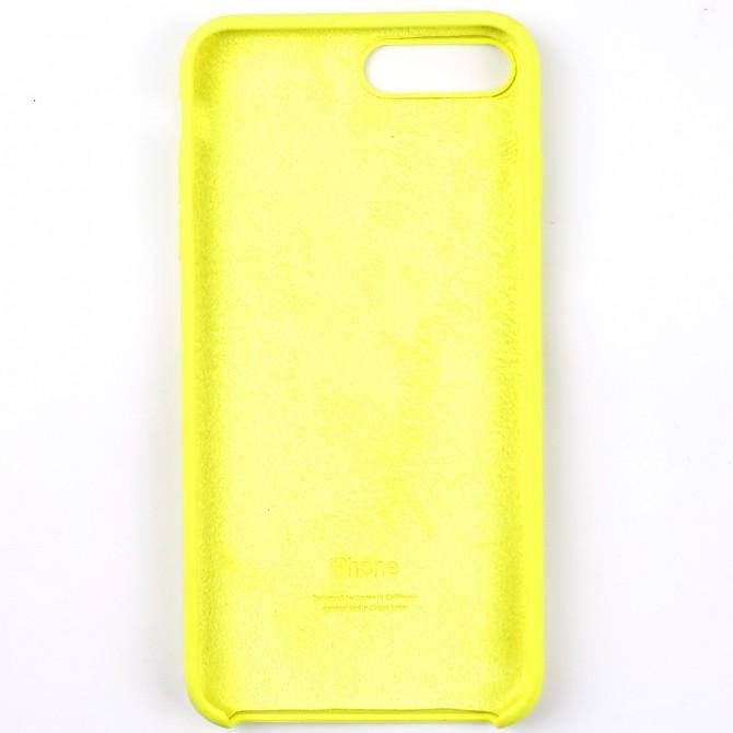 Чехол силиконовый для iPhone 7/8 Plus Лимонный-2