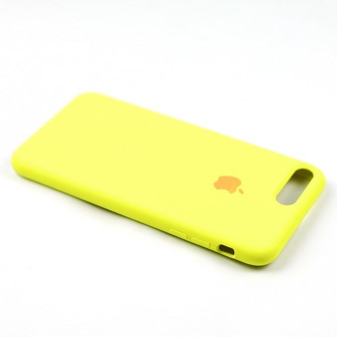 Чехол силиконовый для iPhone 7/8 Plus Лимонный-3