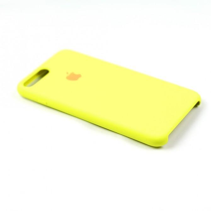 Чехол силиконовый для iPhone 7/8 Plus Лимонный-4