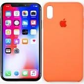 Чохол силіконовий для iPhone X/Xs Світло Персиковий