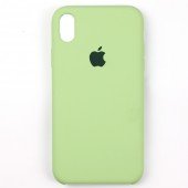 Чехол силиконовый для iPhone Xr Зеленый Чехол силиконовый для iPhone Xr Зеленый