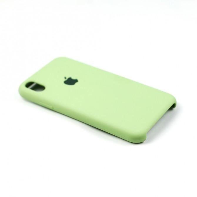 Чехол силиконовый для iPhone Xr Зеленый-4