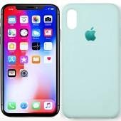 Чохол силіконовий для iPhone Xr Фісташковий