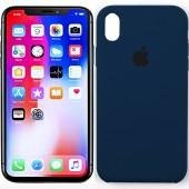 Чохол силіконовий для iPhone Xs Max Iндиго