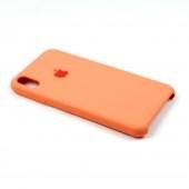 Чехол силиконовый для iPhone Xs Max Светло Персиковый