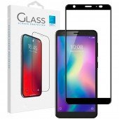 Защитное стекло для ZTE A5 2019 Full Glue (0.25 мм, 2.5D, черное) ЛЮКС Защитное стекло для ZTE A5 2019 Full Glue (0.25 мм, 2.5D, черное) ЛЮКС