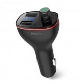 ФМ модулятор Rock Space Bluetooth B300 (with 2 USB) Червоний