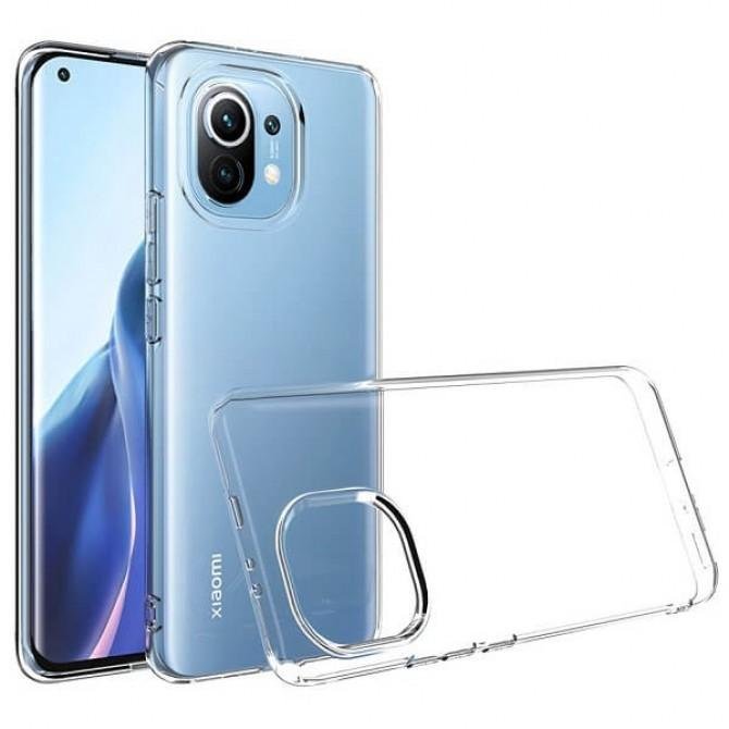 Чехол Ultra-thin 0.3 Xiaomi Mi 11 Lite White-1