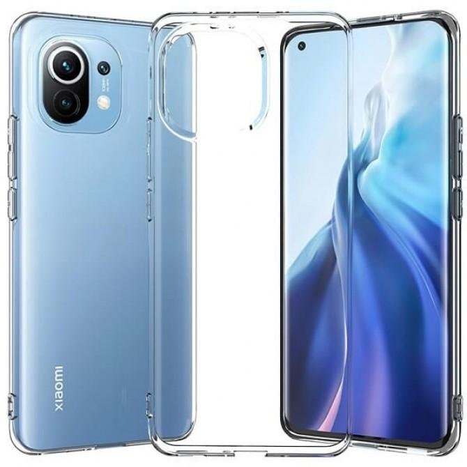 Чехол Ultra-thin 0.3 Xiaomi Mi 11 Lite White-2