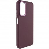 TPU чохол Bonbon Metal Style для Samsung Galaxy A05s Бордовий TPU чохол Bonbon Metal Style для Samsung Galaxy A05s Бордовий