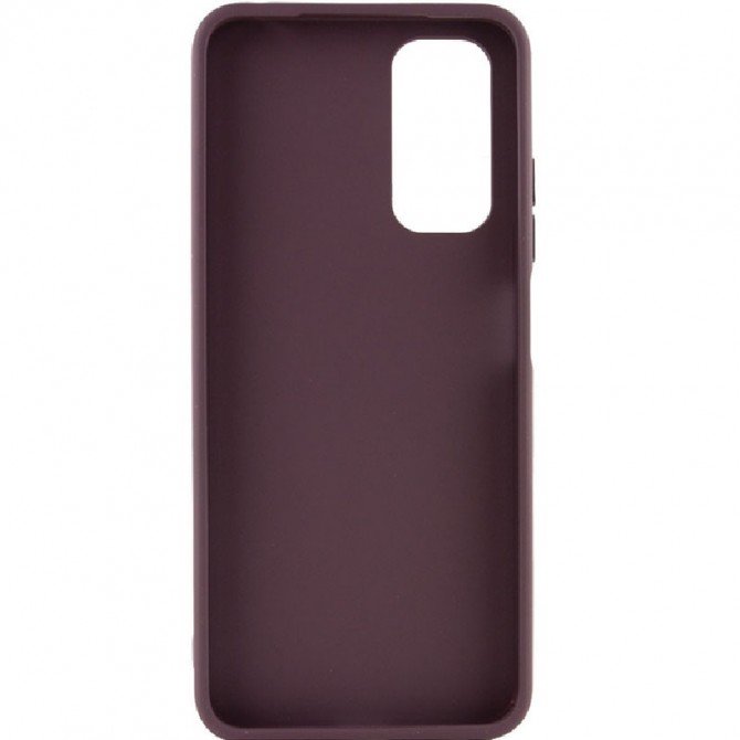 TPU чохол Bonbon Metal Style для Samsung Galaxy A05s Бордовий-2