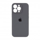 Силіконовий чохол для iPhone 15 Pro Dark Grey FULL Силіконовий чохол для iPhone 15 Pro Dark Grey FULL