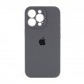 Силіконовий чохол для iPhone 15 Pro Dark Grey FULL