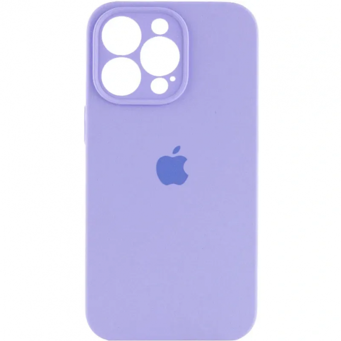Силіконовий чохол для iPhone 12 Pro Лавандовий FULL