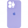 Силіконовий чохол для iPhone 12 Pro Лавандовий FULL