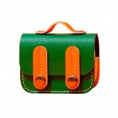 Чохол U-Like Leather Briefcase For Airpods Green/Orange Чохол U-Like Leather Briefcase For Airpods Green/Orange