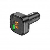 ФМ Модулятор Borofone BC43 Flash QC3.0 18W Black ФМ Модулятор Borofone BC43 Flash QC3.0 18W Black