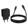 Сетевое зарядное устройство 1USB + Type-C Hoco CS83A PD20W+QC3.0 Black + Lighthing to Type-C cable