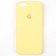 Чехол силиконовый для iPhone 6/6s Светло Жёлтый