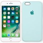 Чехол силиконовый iPhone 6/6s Фисташковый