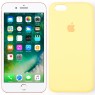 Чехол силиконовый для iPhone 5/5s/SE Светло Жёлтый