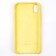 Чехол силиконовый для iPhone Xr Светло Желтый