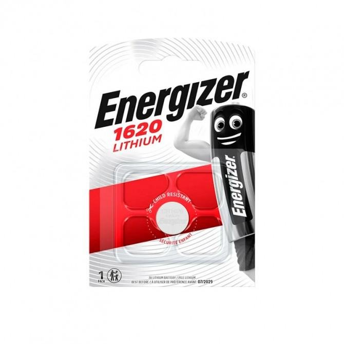 Батарейка Energizer Lithium CR1620 (бл,1шт)