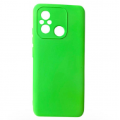 Чохол Soft Case Xiaomi Redmi 12C Неоново Зелений FULL
