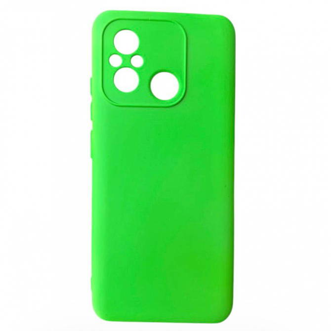 Чохол Soft Case Xiaomi Redmi 12C Неоново Зелений FULL