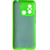 Чохол Soft Case Xiaomi Redmi 12C Неоново Зелений FULL