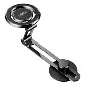 Автотримач XO C132 Tesla specific iPhone metal braket Black Автотримач XO C132 Tesla specific iPhone metal braket Black