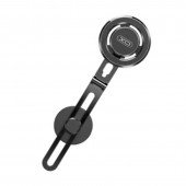 Автотримач XO C132 Tesla specific iPhone metal braket Black Автотримач XO C132 Tesla specific iPhone metal braket Black