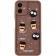 Чехол TPU Toys Case для Samsung Galaxy A06 (Brown / Always Happy)
