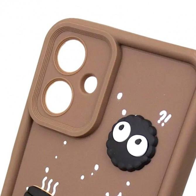 Чехол TPU Toys Case для Samsung Galaxy A06 (Brown / Always Happy)-4