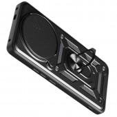 Чехол HONOR Hard Defence Series Xiaomi Redmi Note 14 Pro Plus Black (with Camshield and magnet)