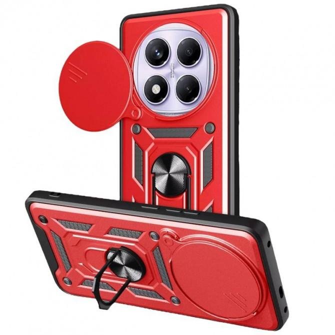 Чехол HONOR Hard Defence Series Xiaomi Redmi Note 14 Pro Plus Red (with Camshield and magnet)