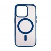 Чохол Pjur with Magsafe for iPhone 14 Pro Blue