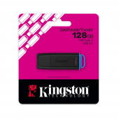 Флеш-накопичувач Kingston USB 128GB DT Exodia Black/Blue USB 3.2
