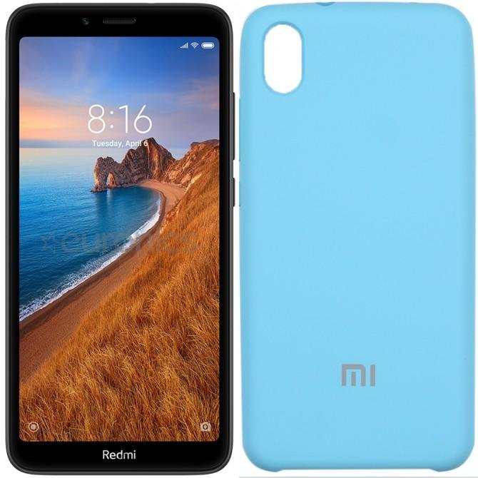 Чехол Soft Case для Xiaomi Redmi 7a Синий