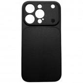 Накладка PC+Leather для iPhone 15 Pro Max Чорний