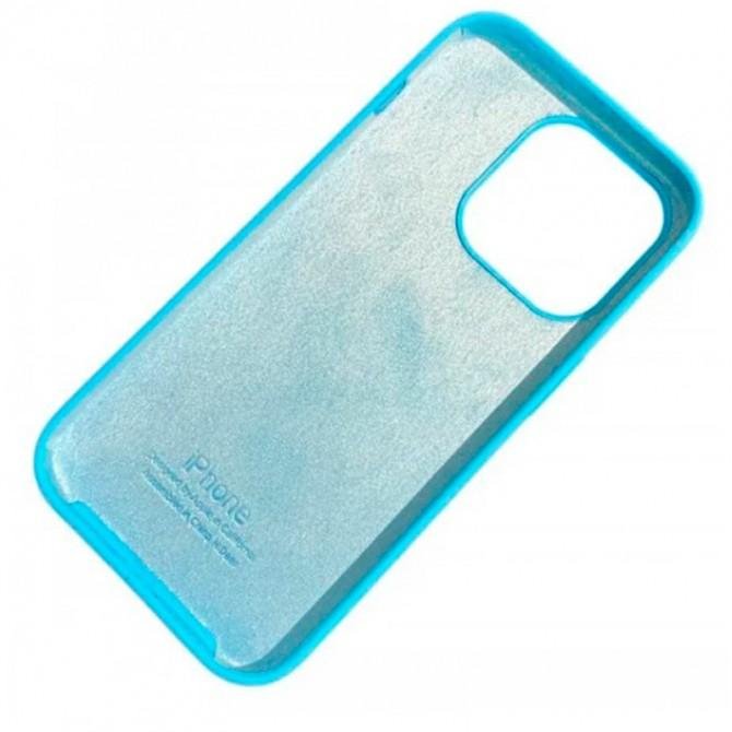Силіконовий чохол для iPhone 16 Pro Blue FULL-1