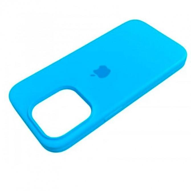 Силіконовий чохол для iPhone 16 Pro Blue FULL-2