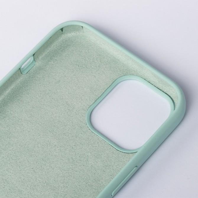 Оригинальный силиконовый чехол для iPhone 11 Pro Max Фисташковый-2