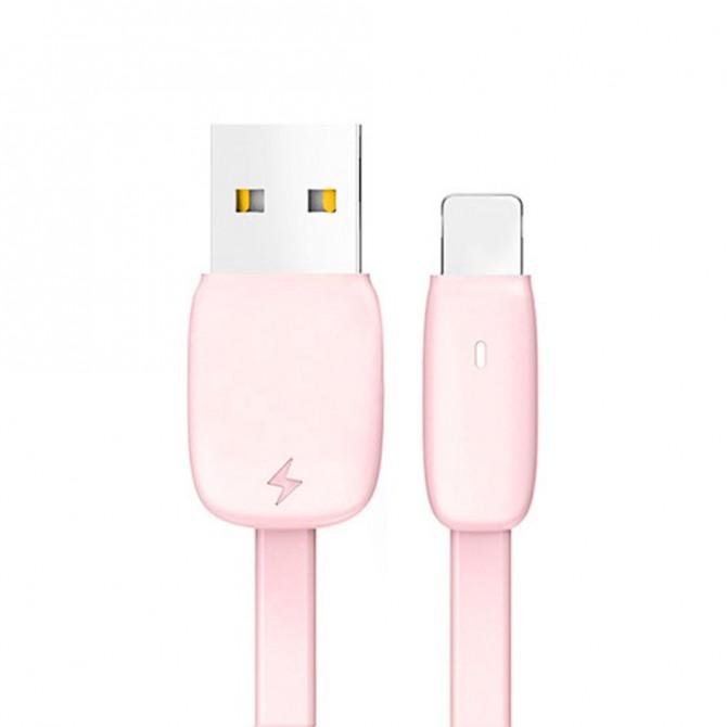 Кабель Usams U6 US-SJ228 Lightning Розовый