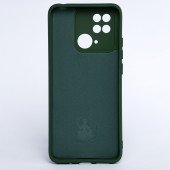 Чехол-накладка Original Soft Case Xiaomi Redmi 10C Темно Зеленый FULL Чехол-накладка Original Soft Case Xiaomi Redmi 10C Темно Зеленый FULL