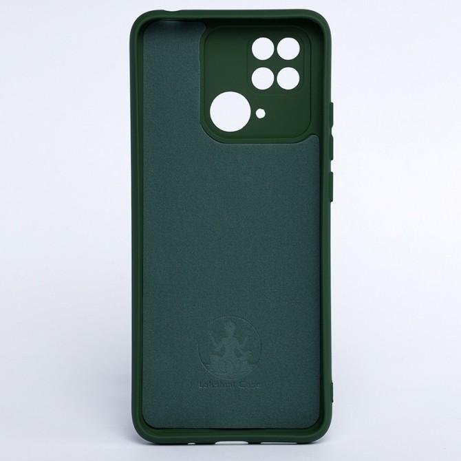 Чехол-накладка Original Soft Case Xiaomi Redmi 10C Темно Зеленый FULL-1