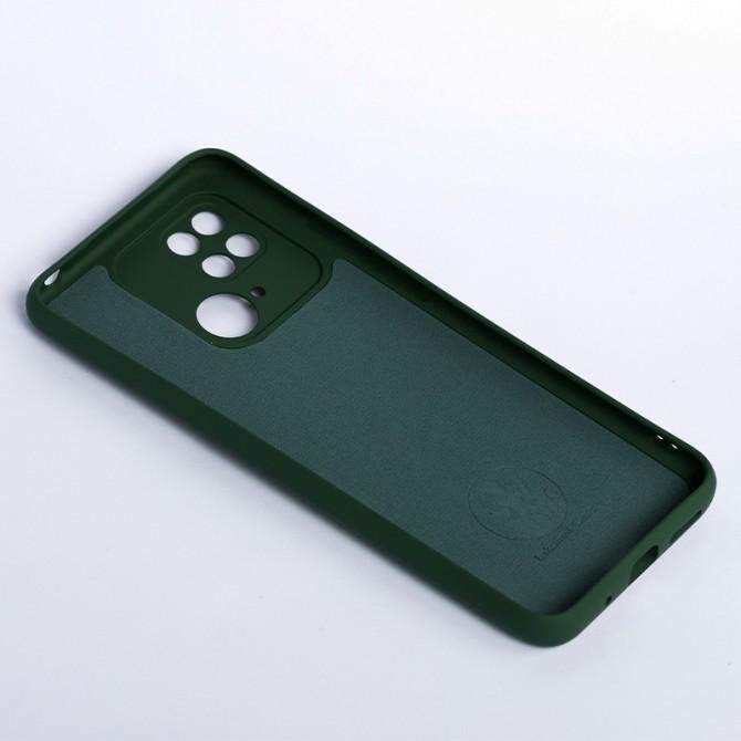 Чехол-накладка Original Soft Case Xiaomi Redmi 10C Темно Зеленый FULL-2