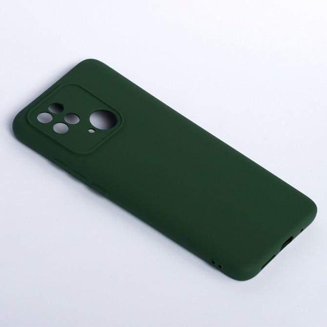 Чехол-накладка Original Soft Case Xiaomi Redmi 10C Темно Зеленый FULL-3